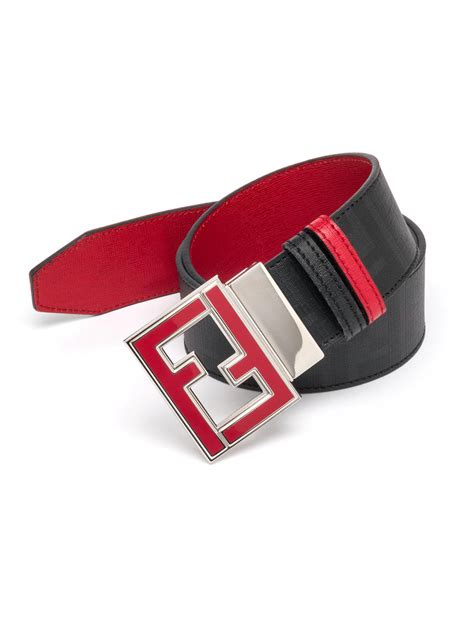 red fendi belt replica|authentic men's Fendi belt.